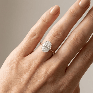 OVAL DIAMOND SOLITAIRE RING VIP