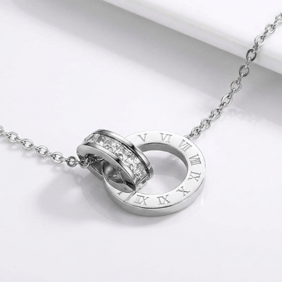 SPIRAL PENDANT NECKLACE