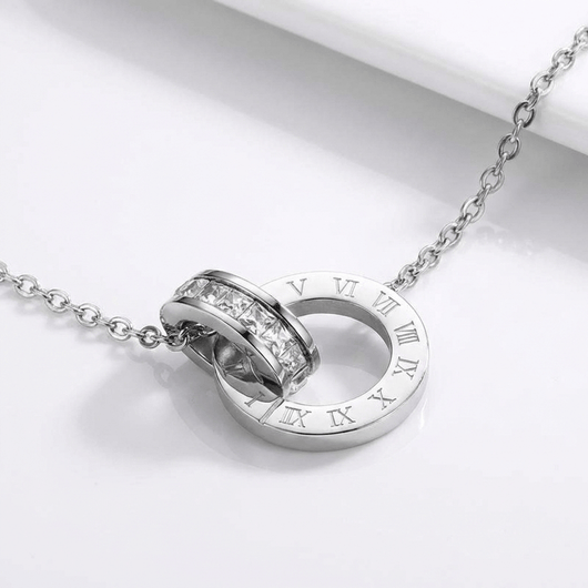 SPIRAL PENDANT NECKLACE