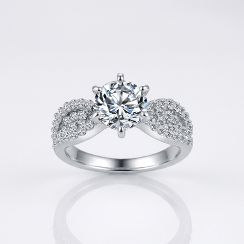 ROSE GOLD DIAMOND LEGACY RING