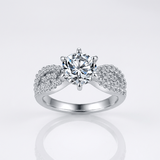 ROSE GOLD DIAMOND LEGACY RING