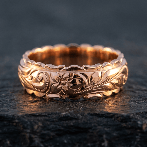 GLORIA'S GARDEN BAND RING