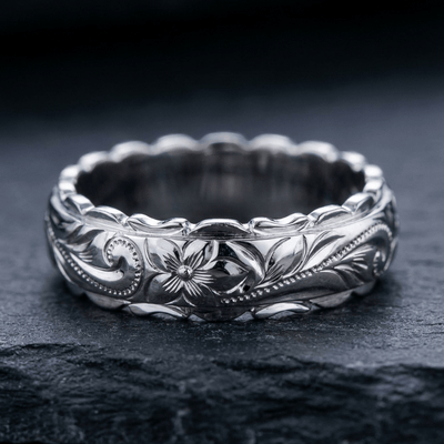 GLORIA'S GARDEN BAND RING
