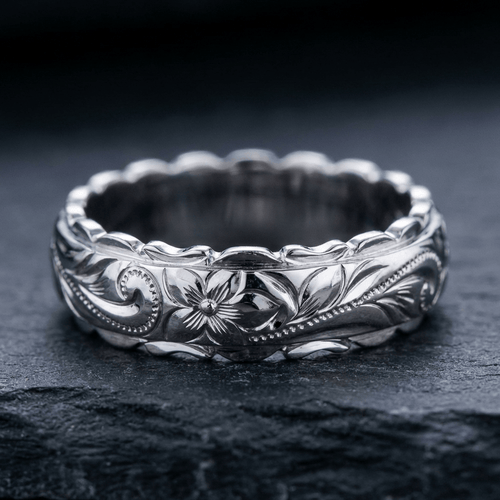 GLORIA'S GARDEN BAND RING