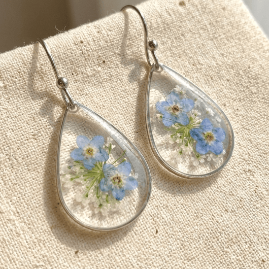 GLASS GARDEN EARRINGS