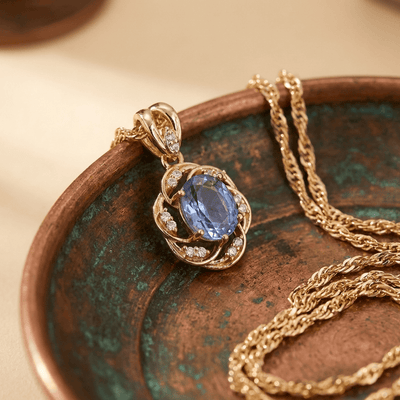GOLDEN TOURMALINE NECKLACE
