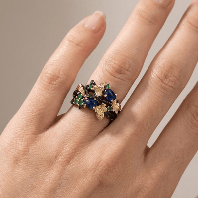 MIDNIGHT GARDEN RING