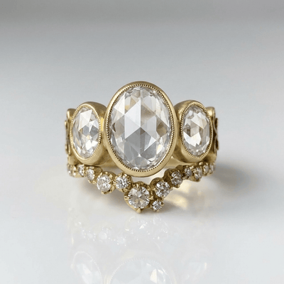 TRIO OVALS RING