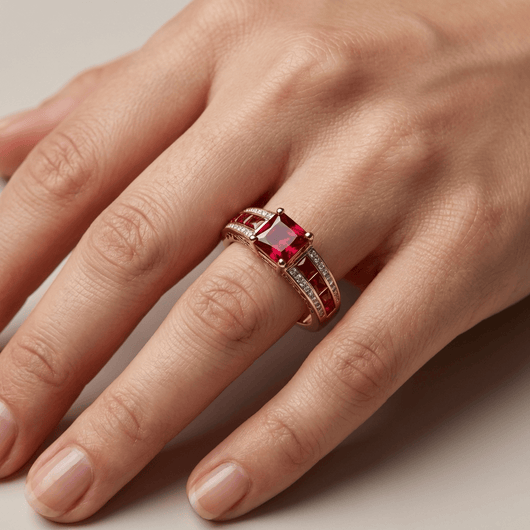 CRIMSON RUBY RING