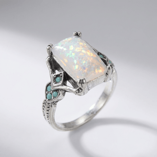 AURORA OPAL RING