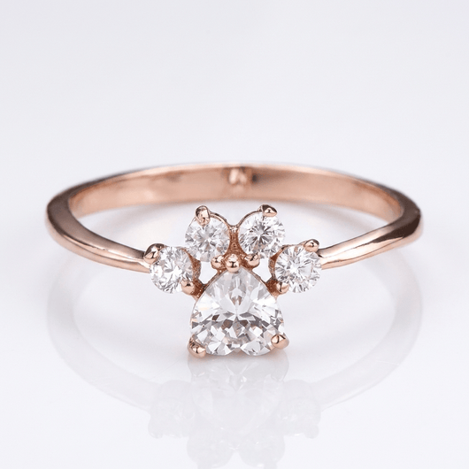 PAW DIAMOND RING
