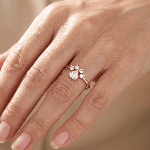 PAW DIAMOND RING