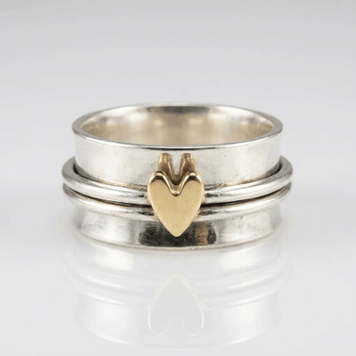 HEART BAND RING