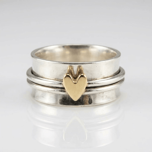 HEART BAND RING