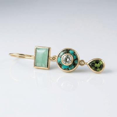 VERDE TRIO EARRING