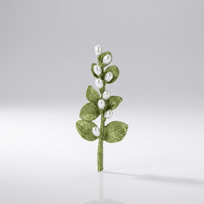 PEARL BOTANICAL BROOCH