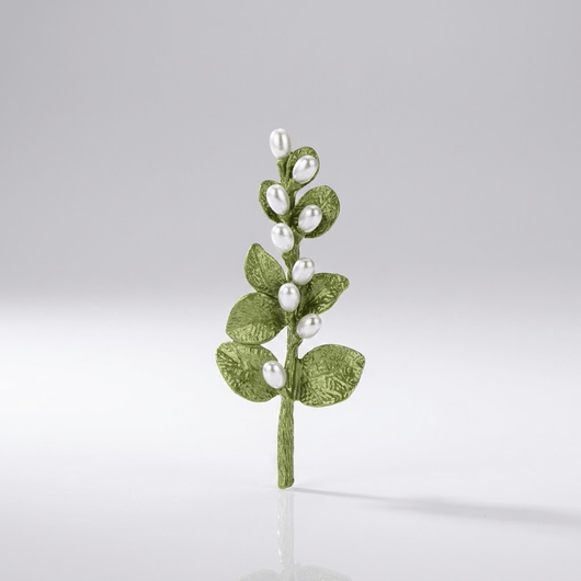 PEARL BOTANICAL BROOCH