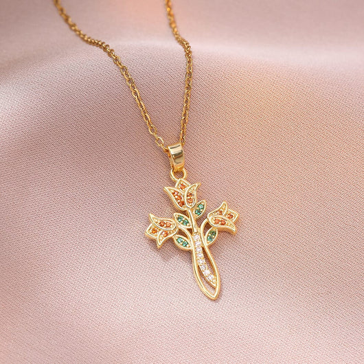 THE GARDEN OF FAITH NECKLACE