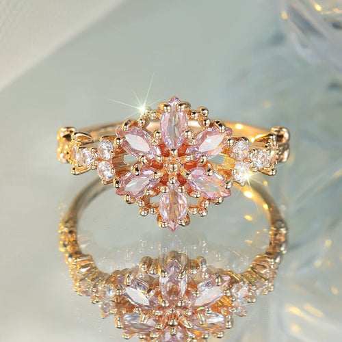 PINK & GOLD RADIANCE RING