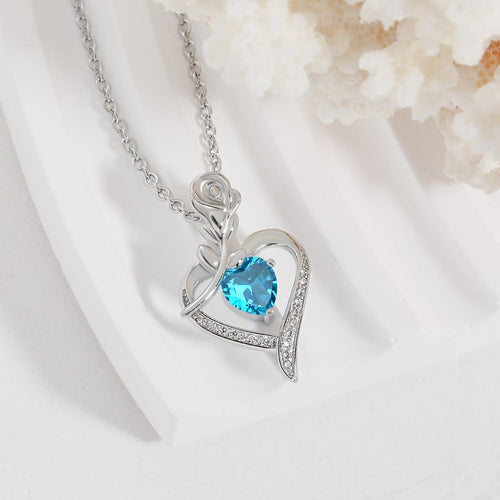 HEART DIAMOND GRACE NECKLACE