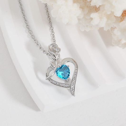 HEART DIAMOND GRACE NECKLACE
