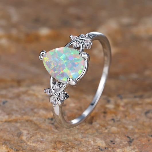 PRISMATIC TEAR RING
