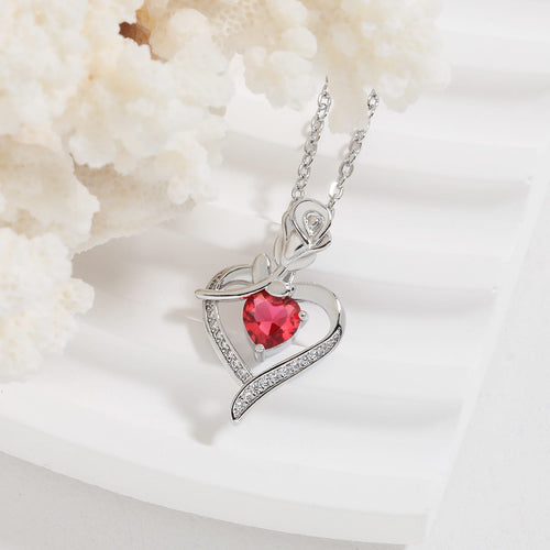 HEART DIAMOND GRACE NECKLACE