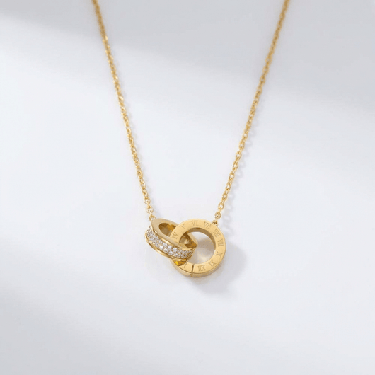 SPIRAL PENDANT NECKLACE