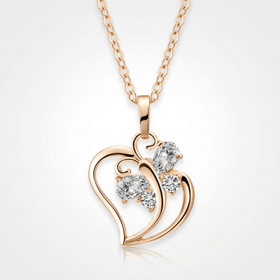 SWEETHEART ZIRCONIA NECKLACE